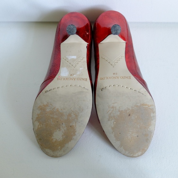 Enzo Angiolini Red Heels - Picture 4 of 4